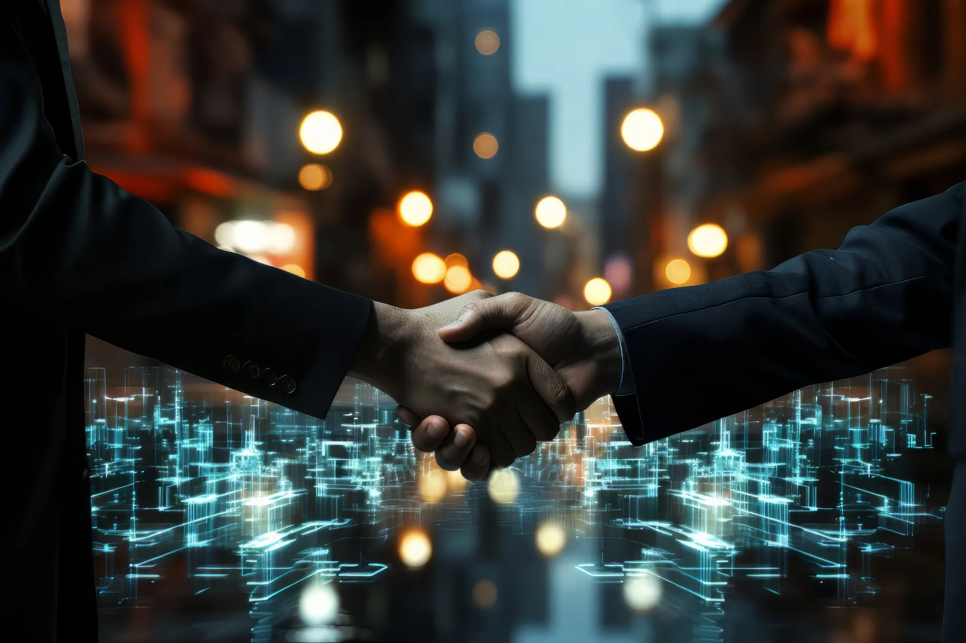 Consulting handshake